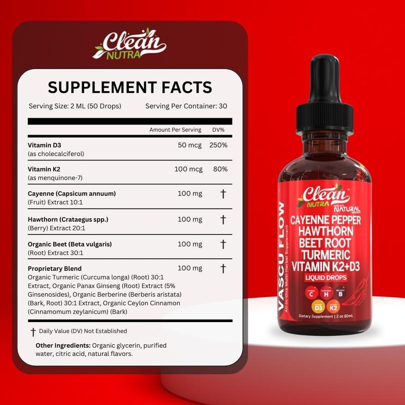 Cayenne Pepper Liquid - VascuFlow